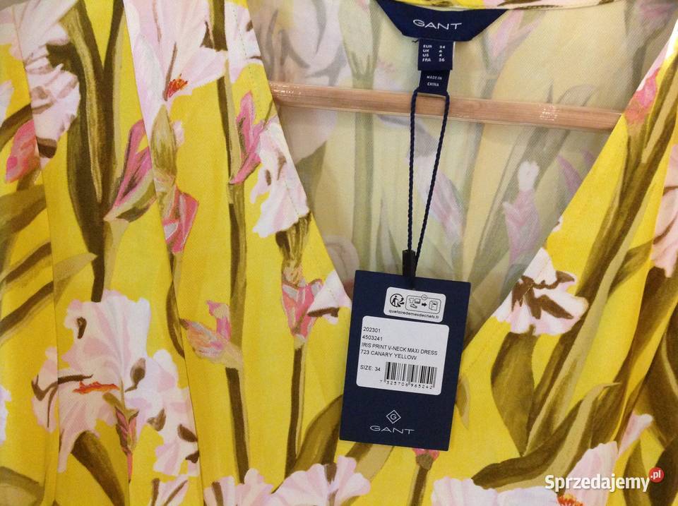 Letnia Sukienka Damska GANT 34 XSS IRYSY NOWA lubuskie Nowa Sól
