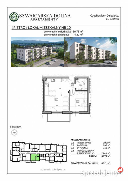 Nowe apartamenty Szwajcarska Dolina komfortowe Czechowice-Dziedzice