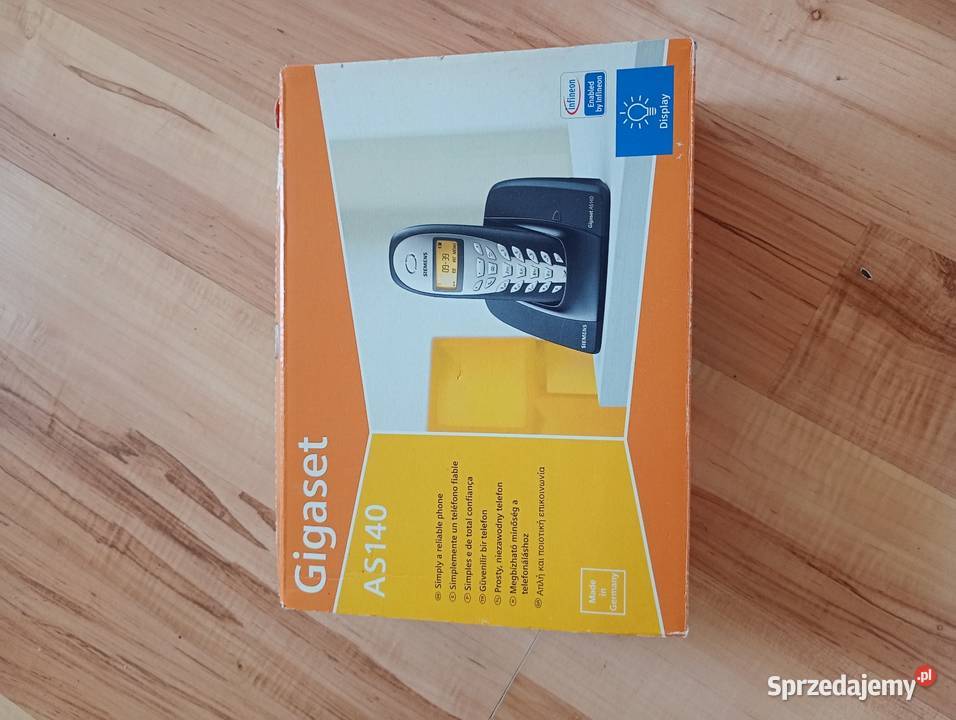 telefon stacjonarny bezprzewodowy Gigaset AS140 Szczecin