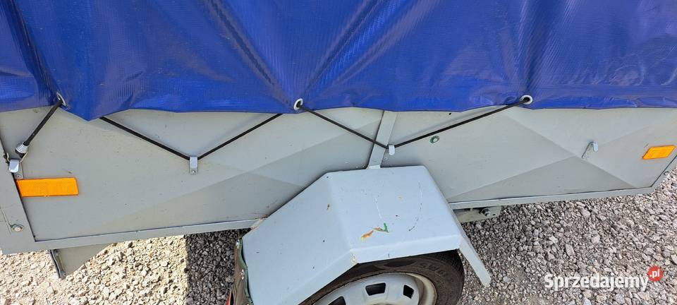 Przyczepka samochodowa SAM burtowe