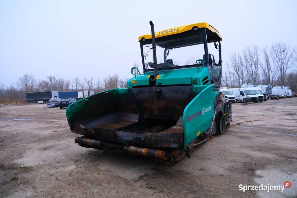ROZKŁADARKA MAS BITUMICZNYCH VOGELE SUPER 18003I Warszawa