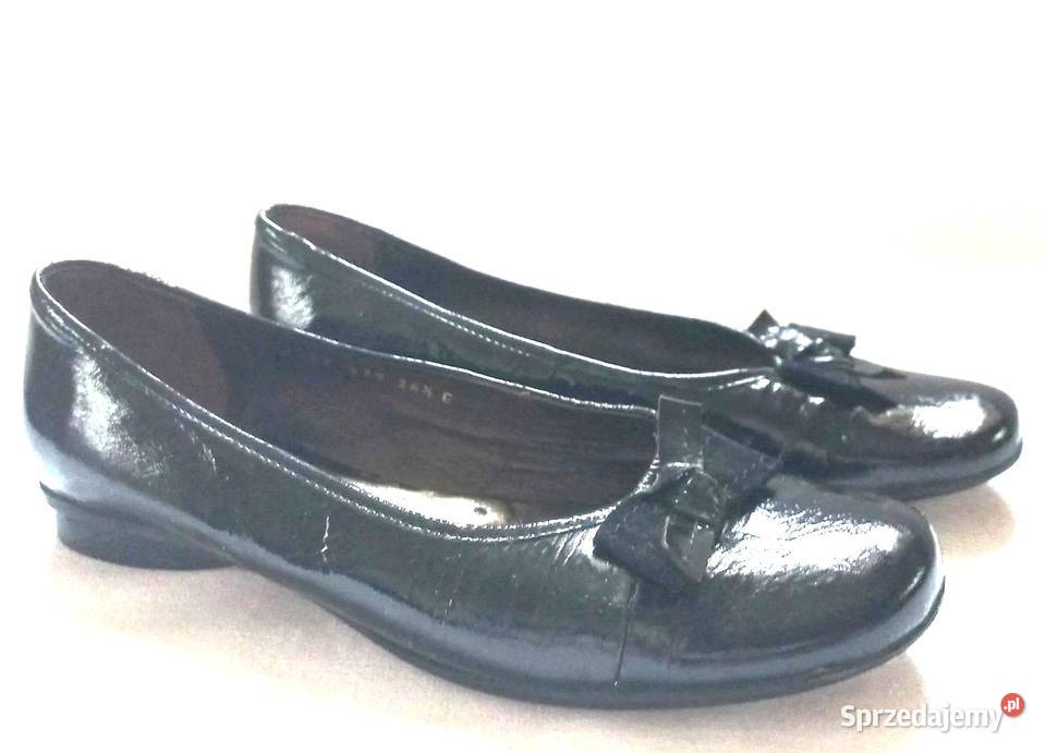 Baleriny czarne Lakierki damskie r 38 Eksbut czarny Białystok
