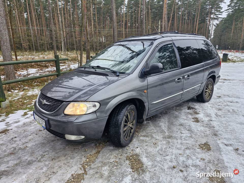 Chrysler grand voyager z gazem Mozliwa zamiana elektrycznie ustawiane fotele śląskie Tarnowskie Góry sprzedam