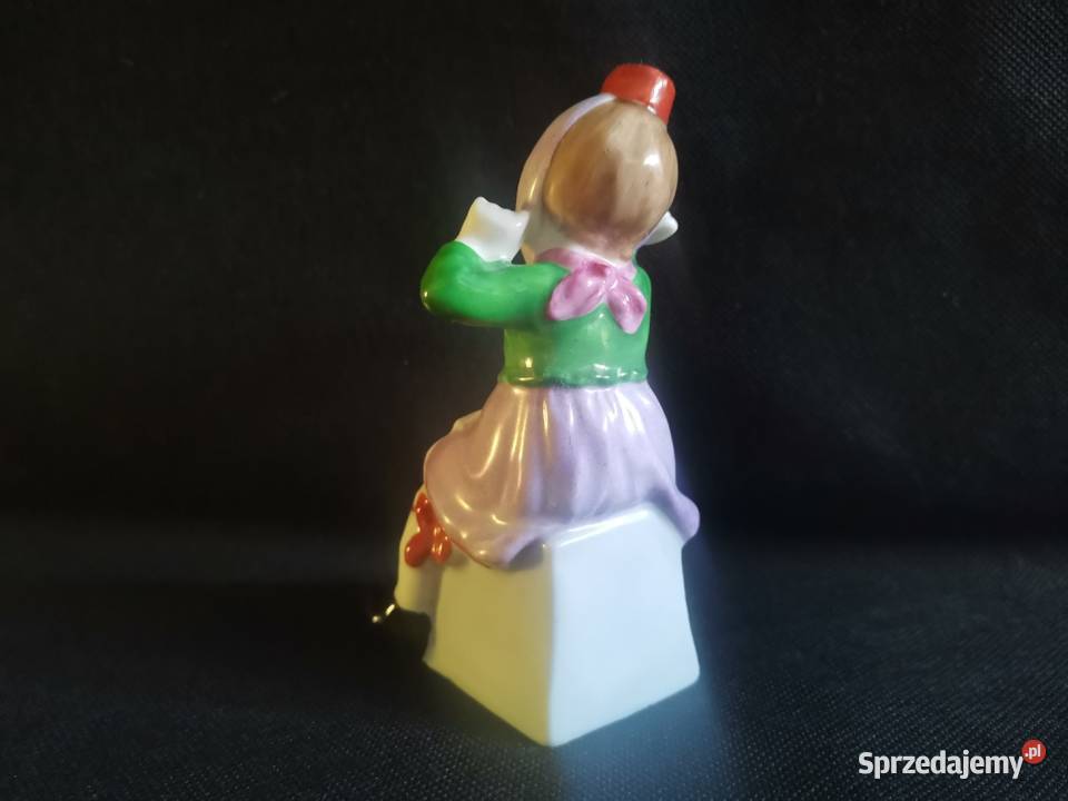 Stara figurka porcelanowa lalka Gebruder Heubach Siemianowice Śląskie