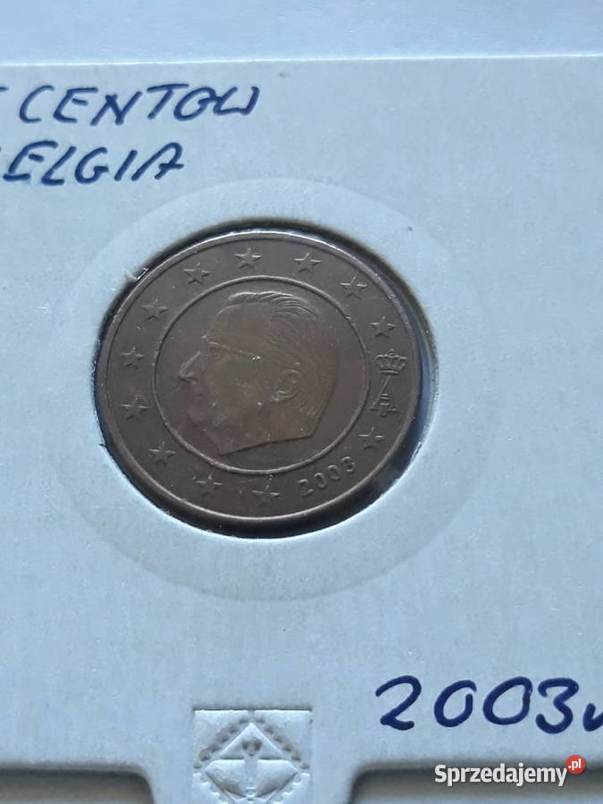 5 Eurocentów Belgia 1999 2003 r Konin