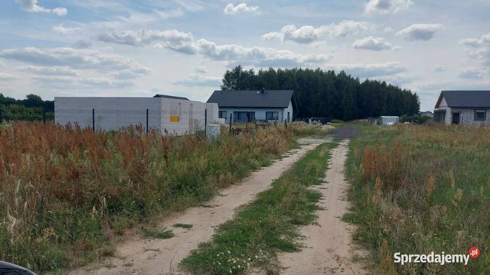 Działka budowlana Kazimierz Lutomiersk utwardzona Sprzedaż Zdziechów