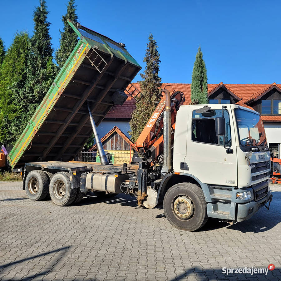DAF CF 75250 ciężarówka wywrotka DMC 26000 2005 Kęty