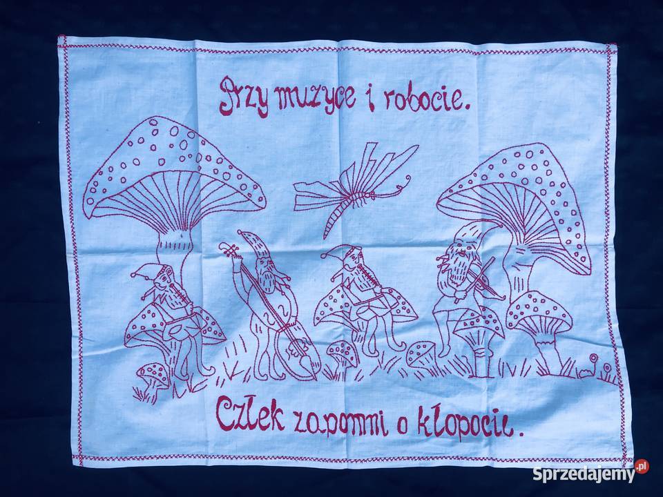 Stara Makatka muzyce i robocie człek zapomni o Rękodzieło łódzkie Łowicz