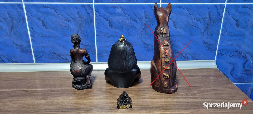 Pamiątki z Egiptu Kair bez figurki KOTA Sosnowiec sprzedam