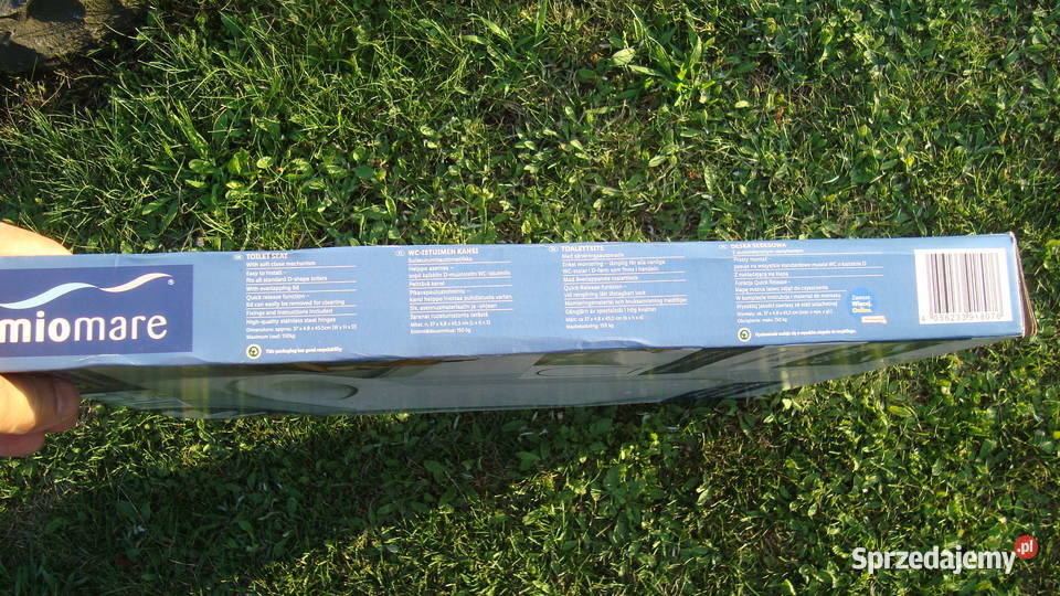 Deska sedesowa wolno opadająca biała Nowa