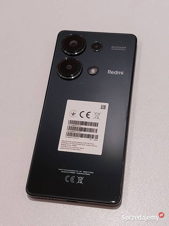 Xiaomi Redmi Note 13 Pro 256 GB Nowy mazowieckie Warszawa