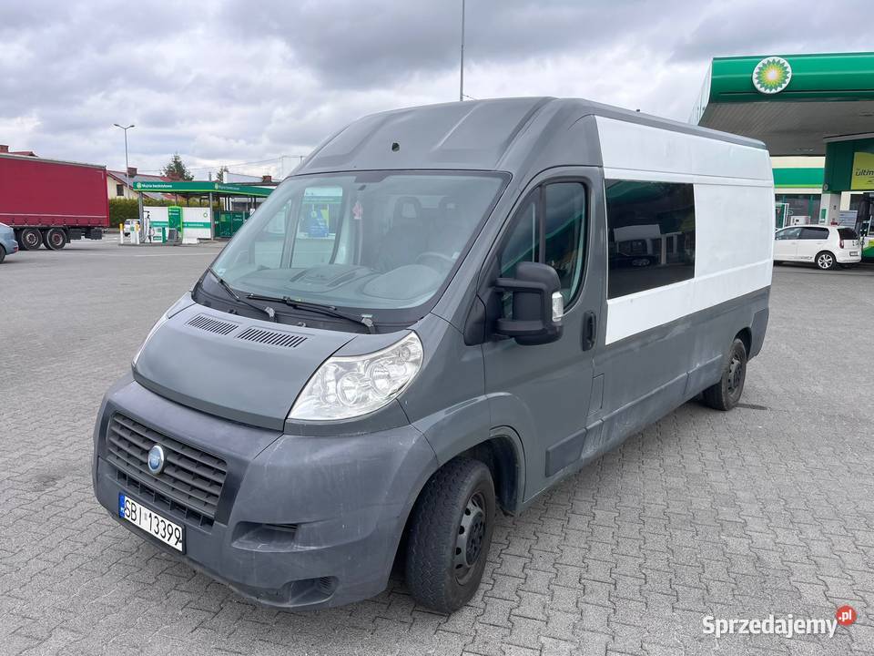 Fiat Ducato Jeden właściciel 10 lat 6 osobowy Bielsko-Biała