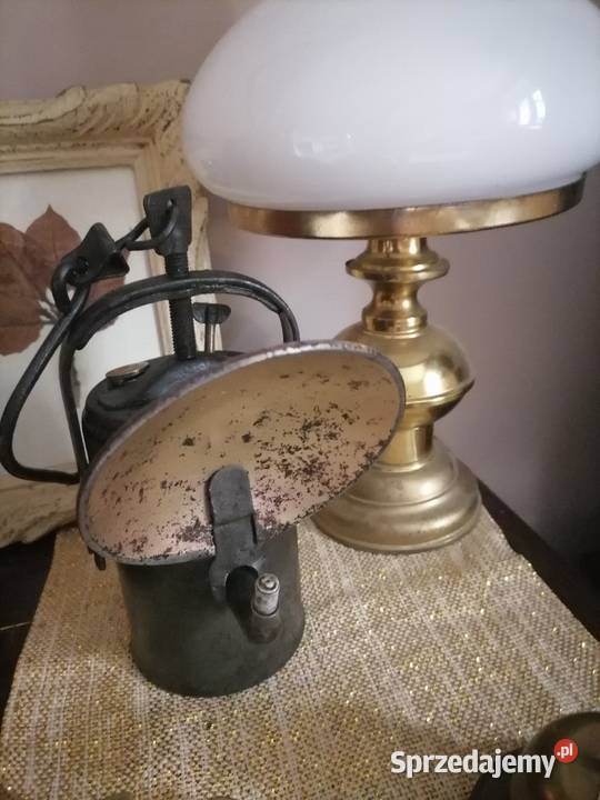 Stara lampa karbidowa małopolskie Kraków sprzedam