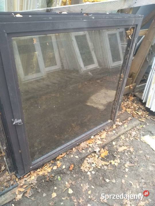 Okno aluminiowe witryna 118 x 122 1180 x 1220mm Warszawa