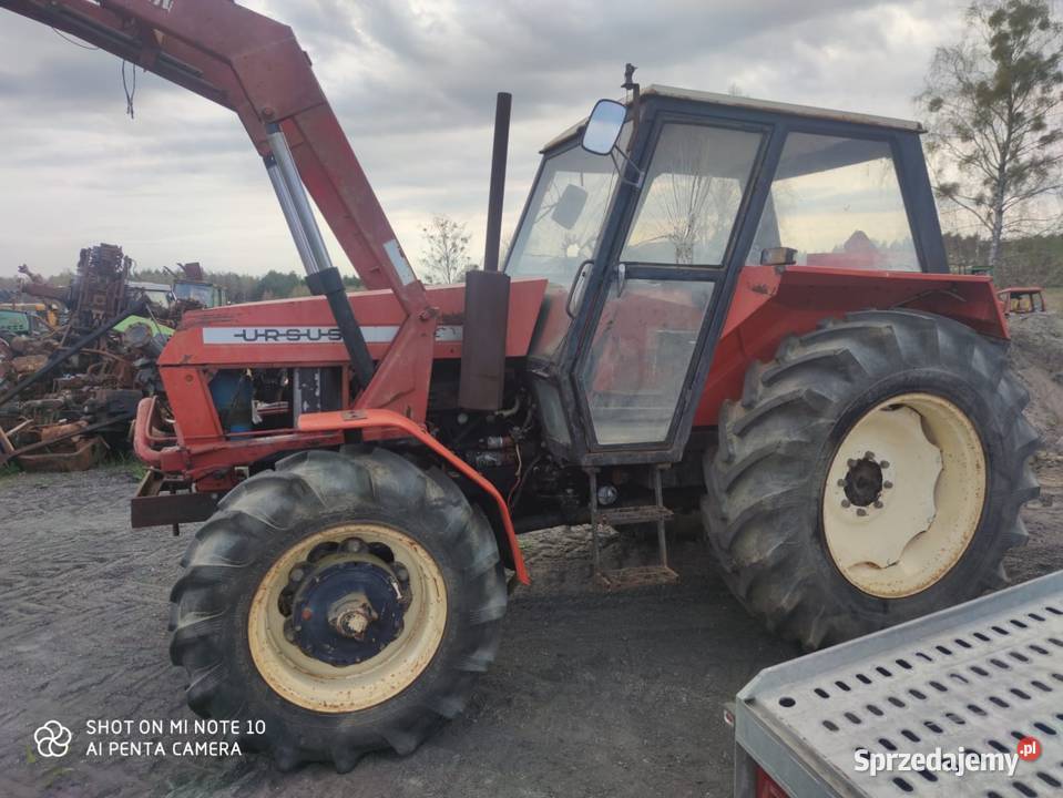 Ładowacz czołowy Agram do ciągnika Ursus 914904 nieuszkodzony Łobżenica