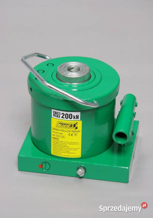 Podnośnik Hydrauliczny D20T Niski Dwutłokowy Pozostałe Brzesko