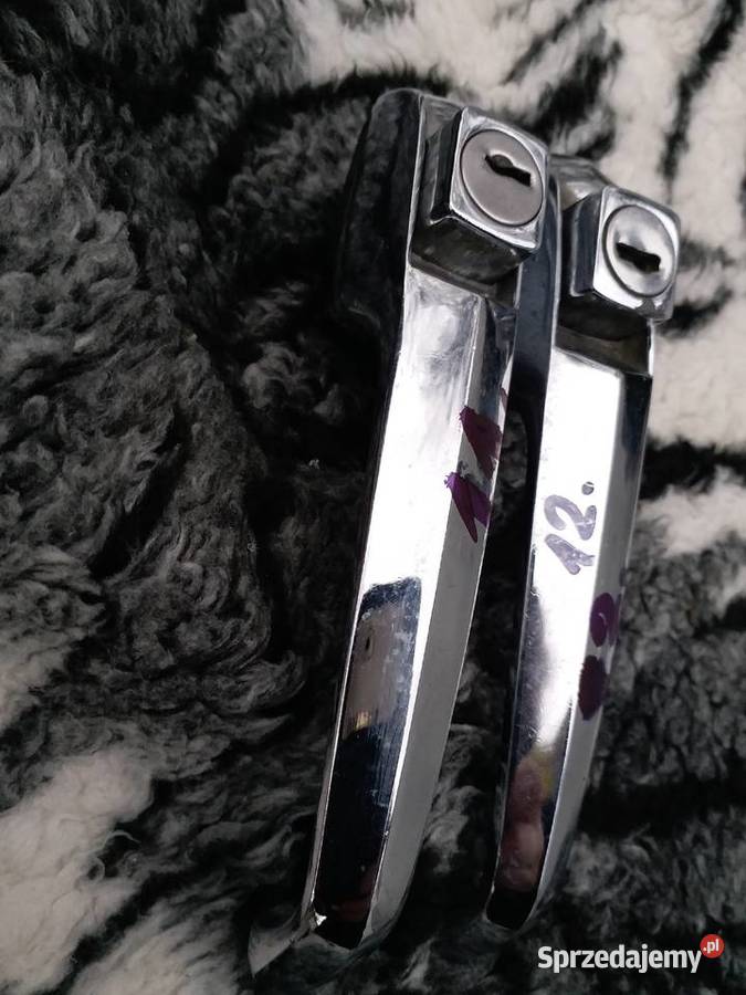 Lata 7080teKlamka lewa Syrena 105 osobowe Gorzów Wielkopolski