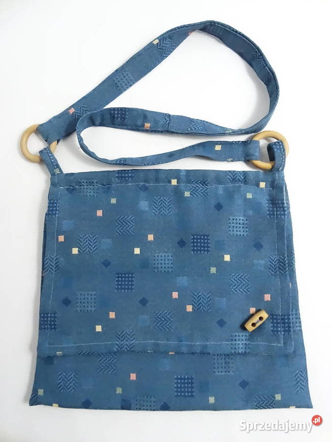 Unikalna Torebka Listonoszka Niebieska w Dla kobiet Biłgoraj