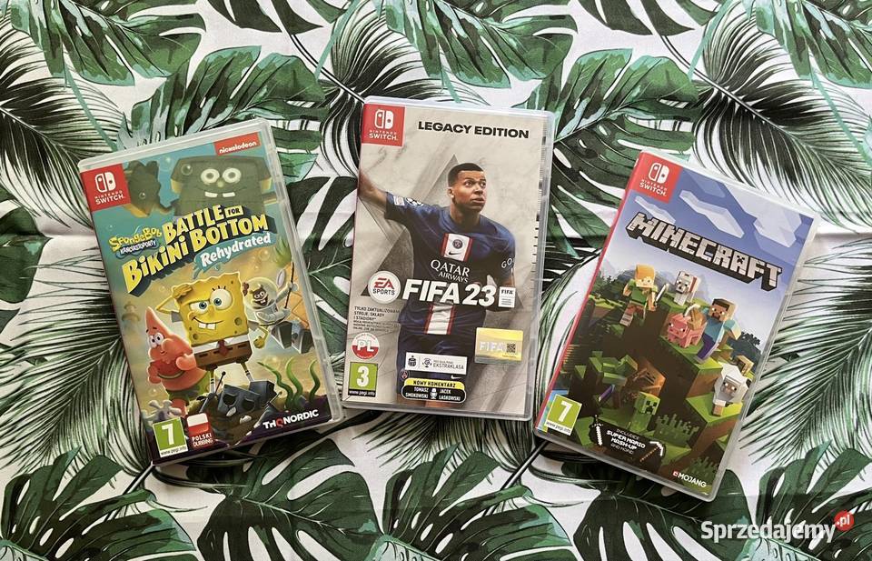 Nintendo Switch z grami Koluszki