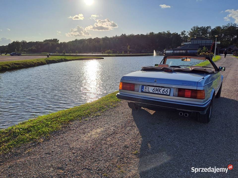 Maserati Biturbo Spyder Zagato 12 mil Oryginalny ABS Łódź