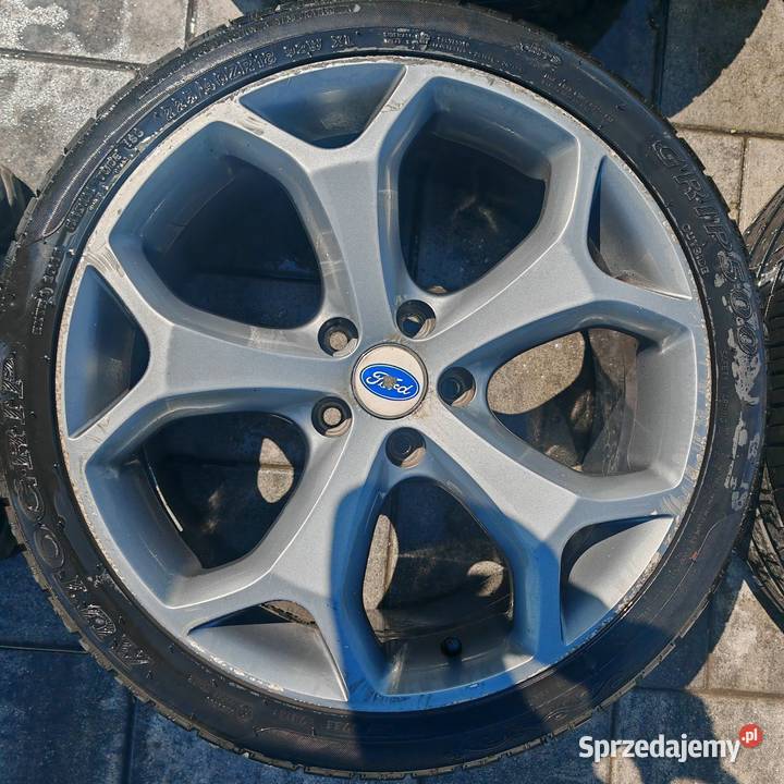 Cztery felgi z oponami R18 5x108 ET 45