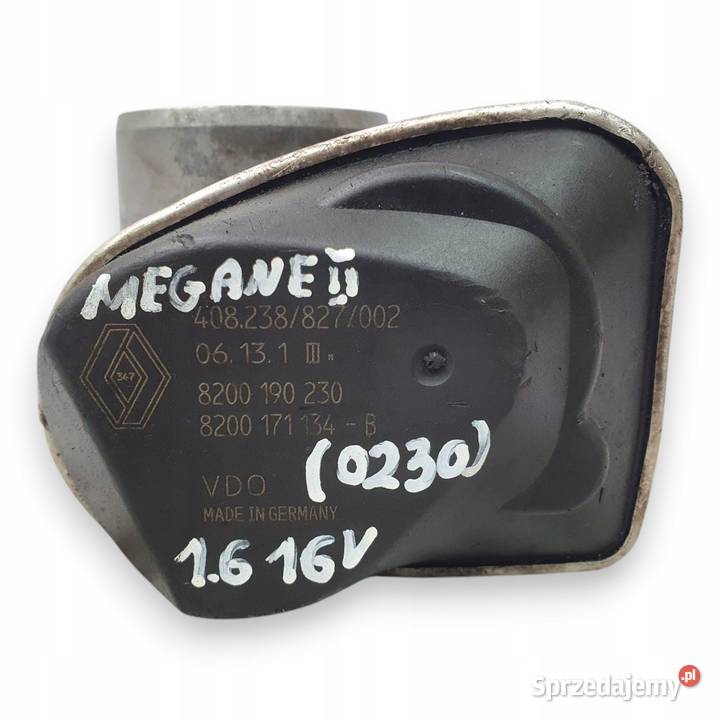 PRZEPUSTNICA Renault Megane II Scenic II 16 16V Chełm