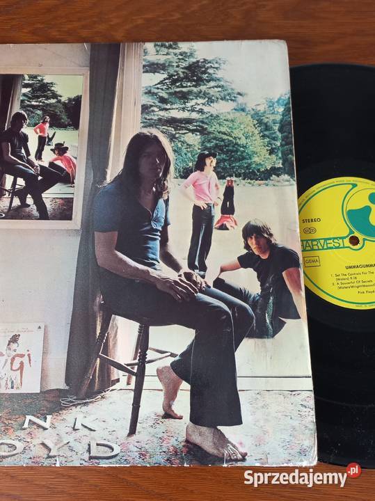 PINK FLOYD UMMAGUMMA 1969 dolnośląskie Goliszów