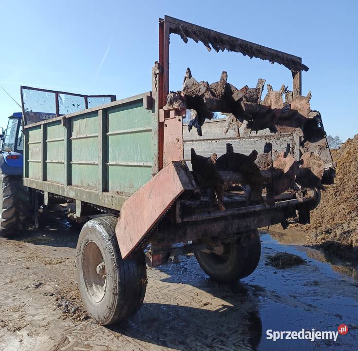 Rozrzutnik obornika Coutand 6t Wyki sprzedam