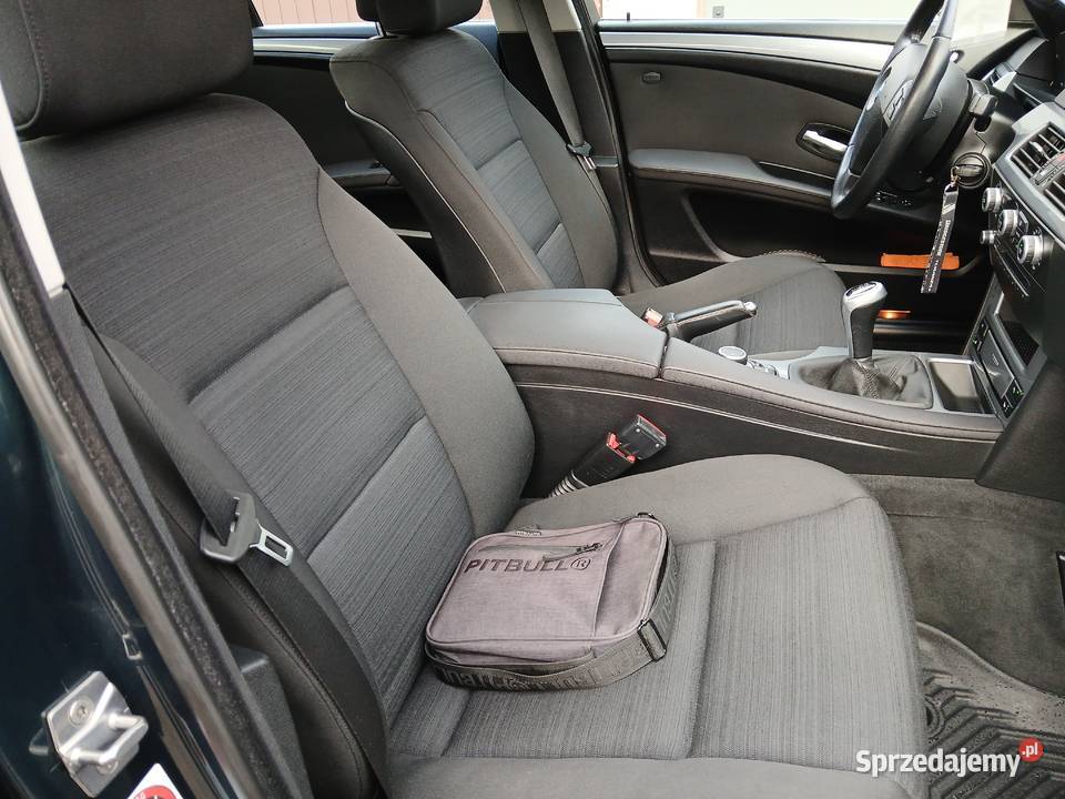 BMW 523I E60 Lift 2009 190 Stan Idealny Niski podgrzewane fotele łódzkie Radomsko