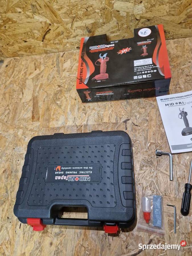 SEKATOR AKUMULATOROWY ELEKTRYCZNY NOŻYCE Głogowa