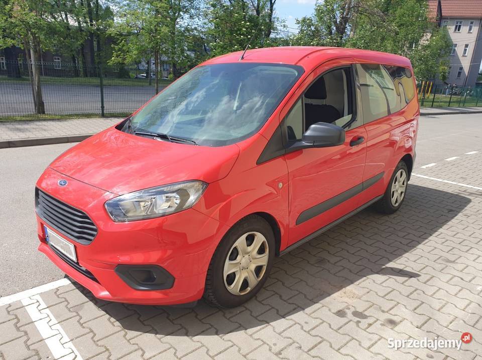 Ford Transit Courier 15TDCI Trend 20 przeszklony immobilizer śląskie Cieszyn