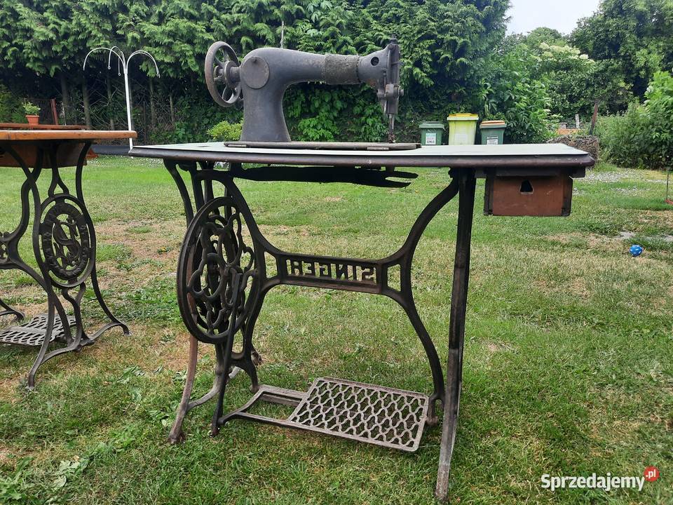 Stare maszyny do szycia opolskie Strojec