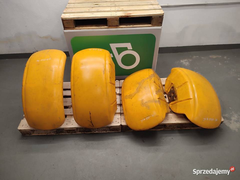 Komplet błotników stelaże JCB 54070 Wilkowo sprzedam