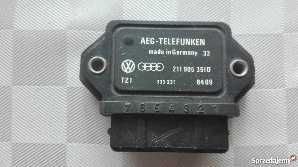 Audi 80 92 r 16i Moduł zapłonowy osobowe Części samochodowe Zbiersk