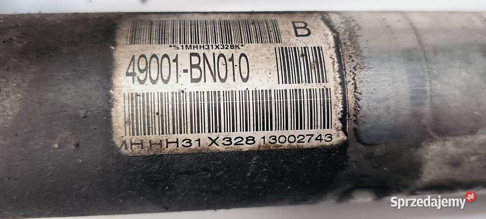 MAGLOWNICA NISSAN ALMERA 49001BN010 osobowe Lipno