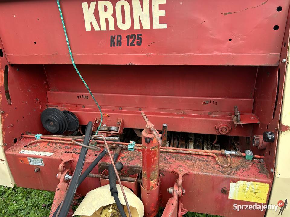 Sprzedam małą prasę prasa rolująca Krone 125 Rolujące (belujące) Nowy Sącz