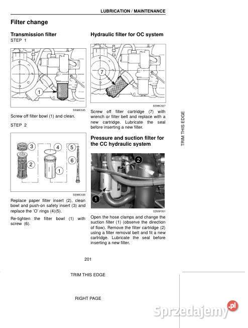 Steyr 9105 9115 9125 9145 CS68 CS75 instrukcja Kielce