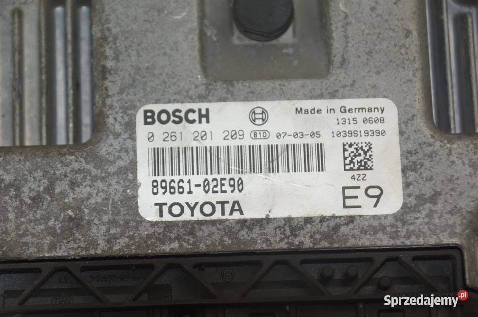 8966102E90 8966102E90 AURIS 14VVTI KOMPUTER ECU Lipno