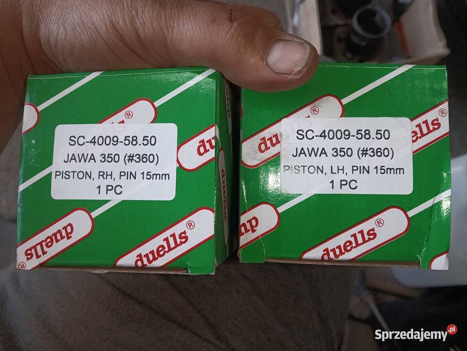 Tłoki Jawa 350 360 Panelka nowe