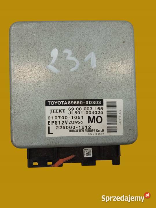 MODUŁ WSPOMAGANIA 896500D303 Toyota Yaris III