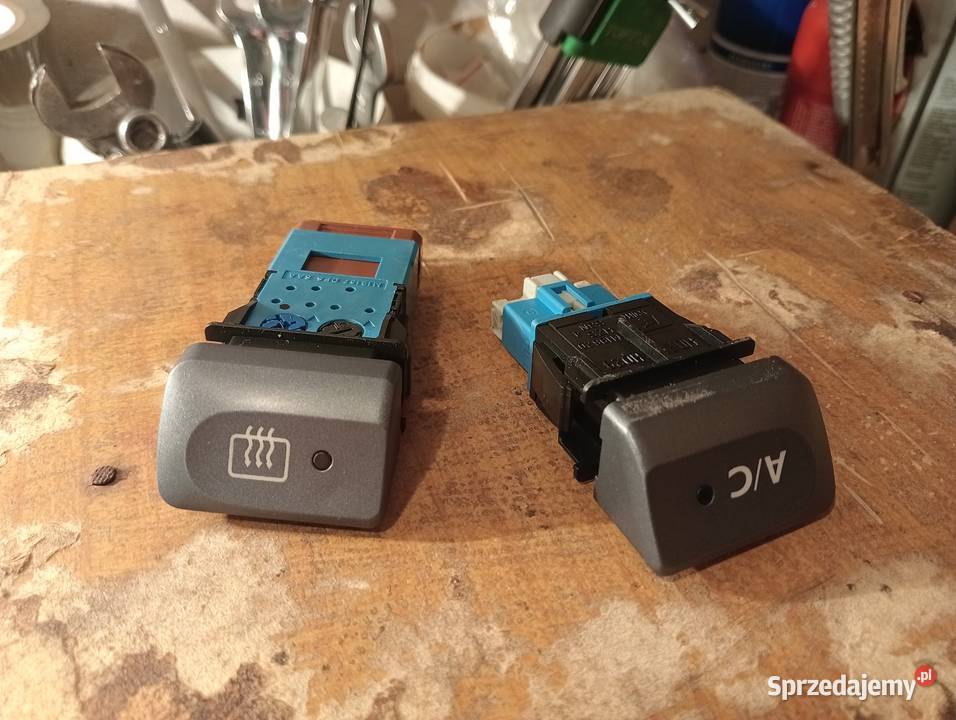 Włączniki przełączniki honda jazz II AC grzanie Panele sterowania, przełączniki łódzkie Łódź
