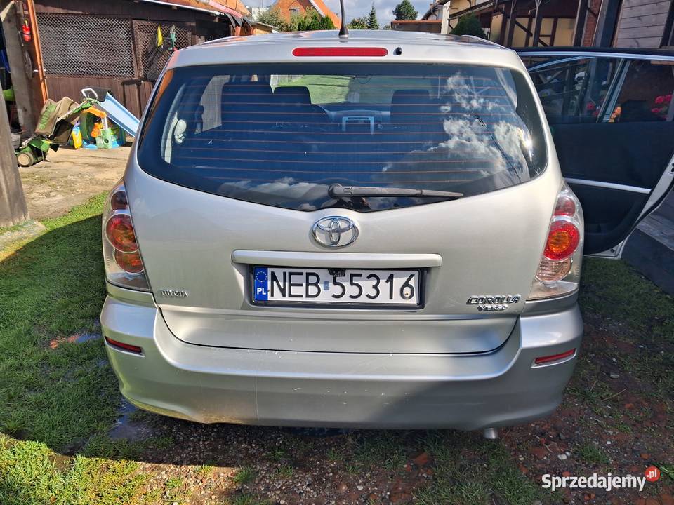 Toyota corolla verso II 2008 Rzeczna