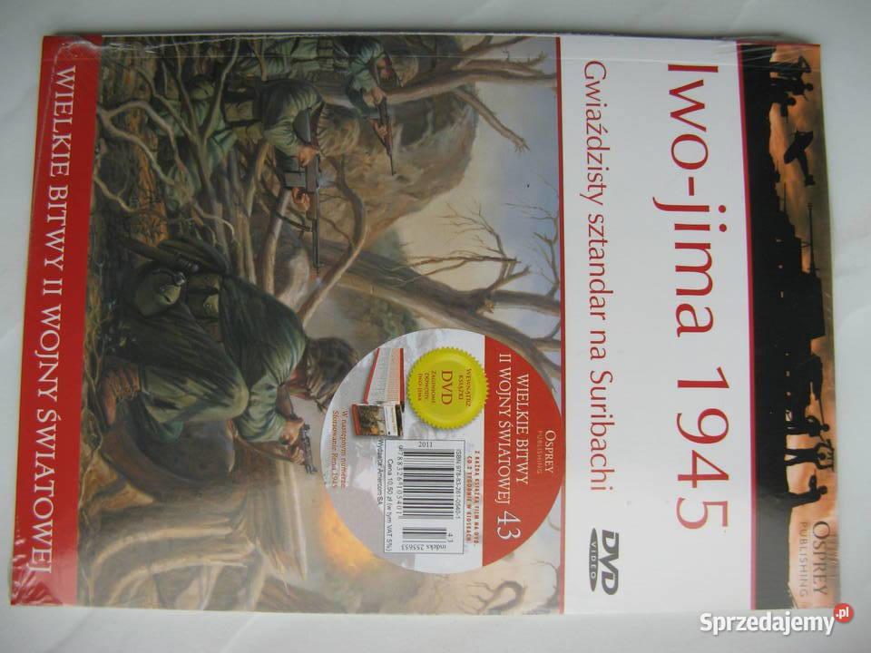 Osprey Iwojima 1945 książka film DVD Nowa miękka wielkopolskie Poznań