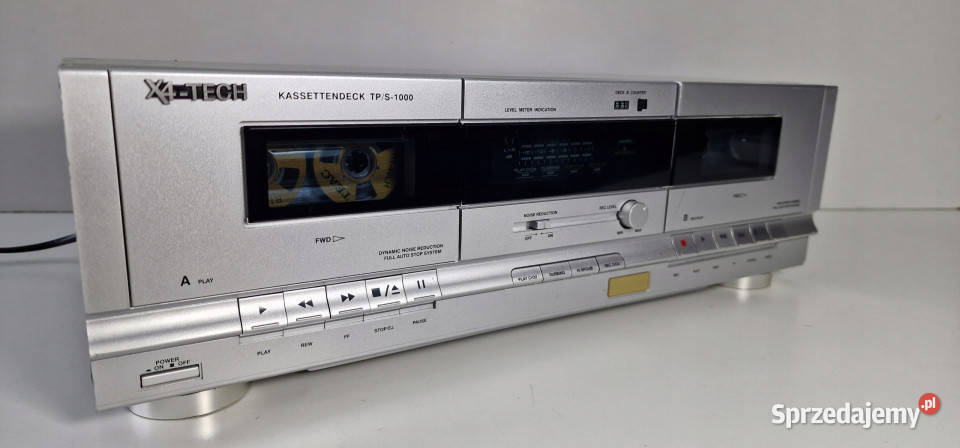X4TECH TPS1000 TPS 1000 magnetofon casette deck Międzychód