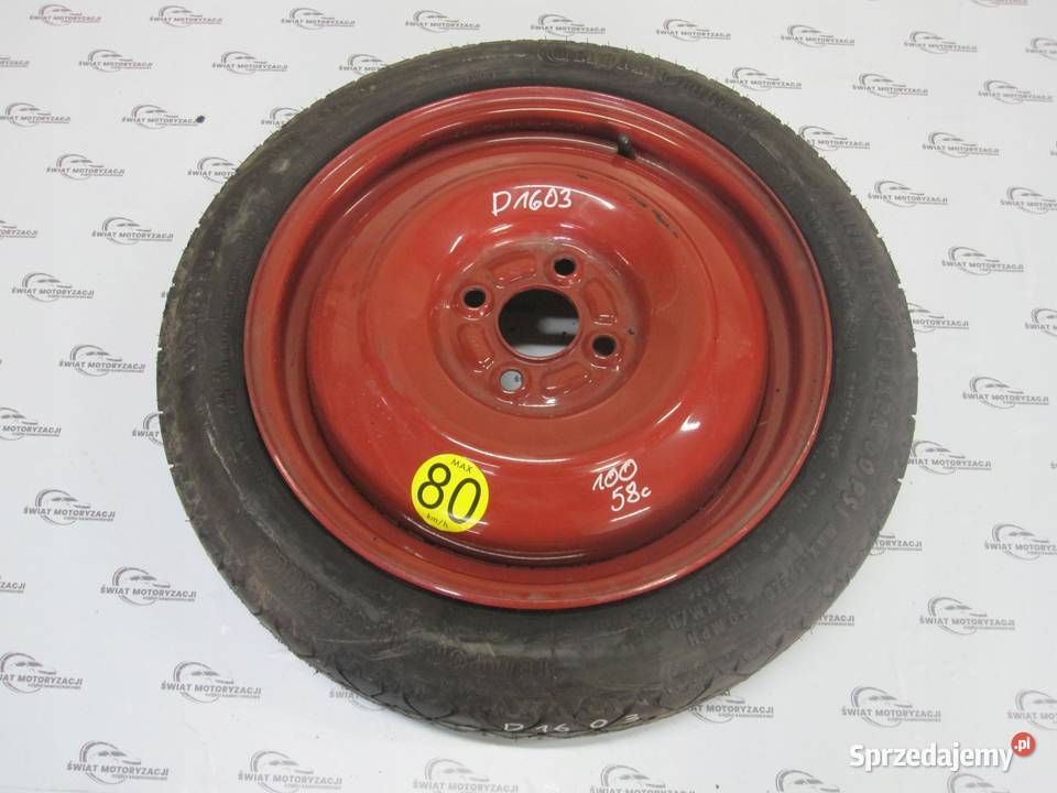 HONDA CIVIC VII koło dojazdowe 1257015 95M 4x100