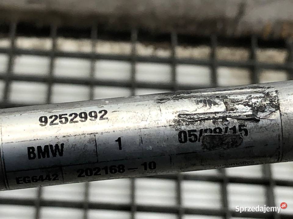 RURKA KLIMATYZACJI BMW F16 9252992 30 313 1419 Przewody klimatyzacji