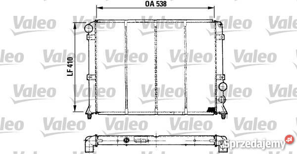 ALFA 155 89 CHŁODNICA CIECZY NOWA VALEO 810992 mazowieckie Pruszków