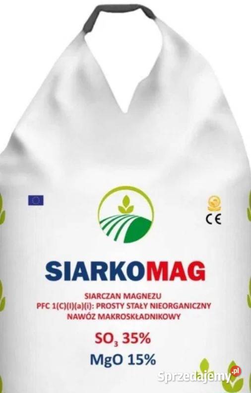 Siarczan Magnezu KIZERYT bigbag S35 Mg15 Siarka Nawozy i ŚOR śląskie Turów