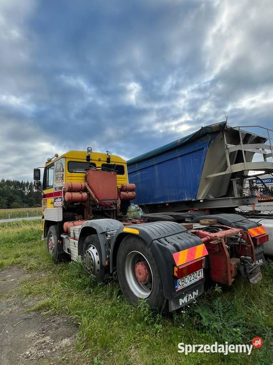 MAN 19402 Naczepa KELBERG zestaw do transportu 14950kg Łazy sprzedam