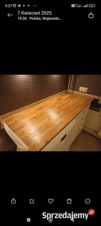 Renowacja blatów drewnianych parapetów stołów